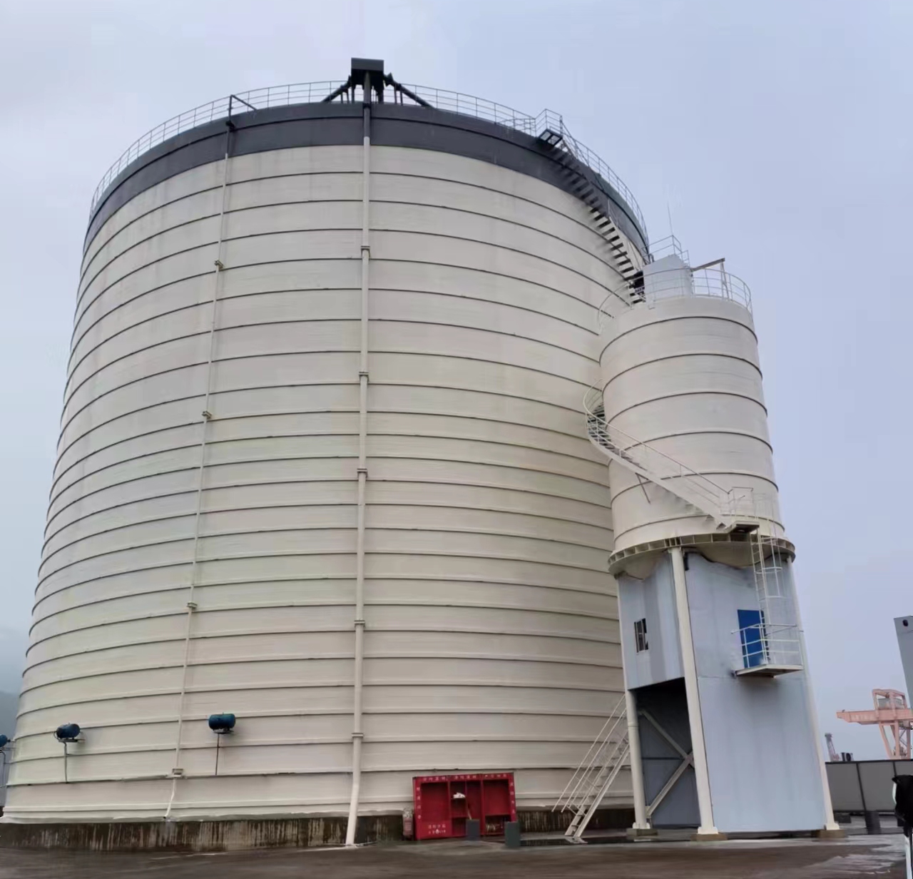 惠济10万吨水泥钢板库